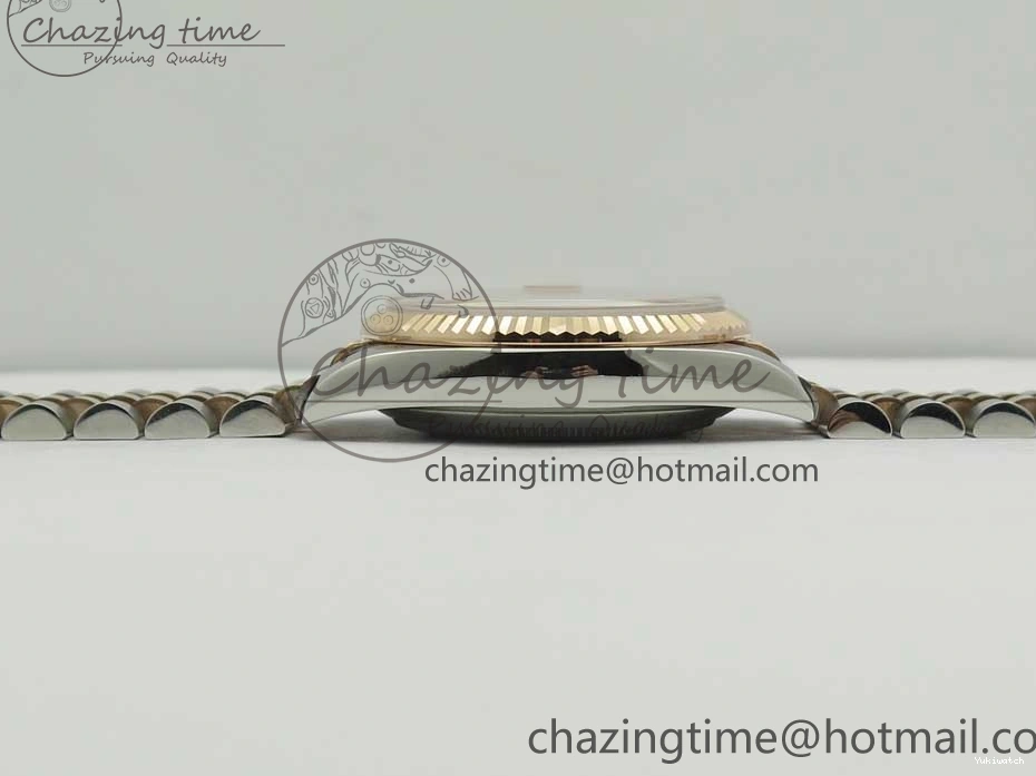 Jubilee RG Dial RG GMF SS 904 Wrapped on RG A2836 Roman Bracelet SS 36mm DateJust Wrapped 116231 0323